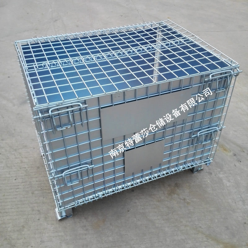 四周配鋼板的倉儲籠 四周配鋼板的倉儲籠